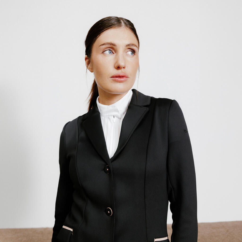 Women's Horse Riding Show Jacket - Navy