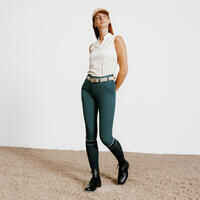 מכנסי נשים קלים במיוחד לרכיבה על סוסים - ירוק