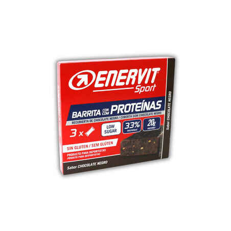 Barra de proteína	Enervit Baja en azúcar 20g de proteína caja x3 unidades