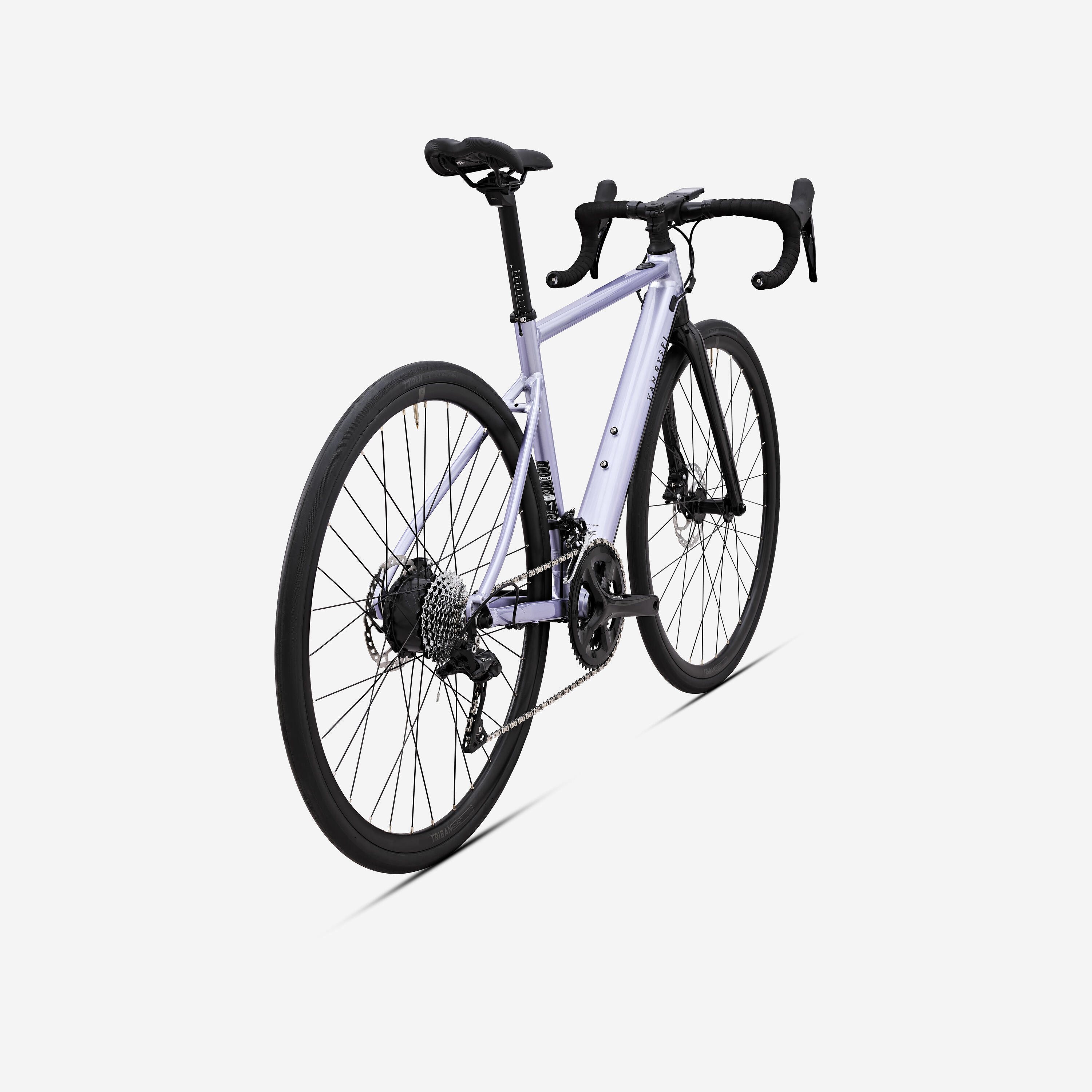 Bicicleta Elétrica de Estrada E-EDR AF Shimano 105 2x11V Lilás 3/12