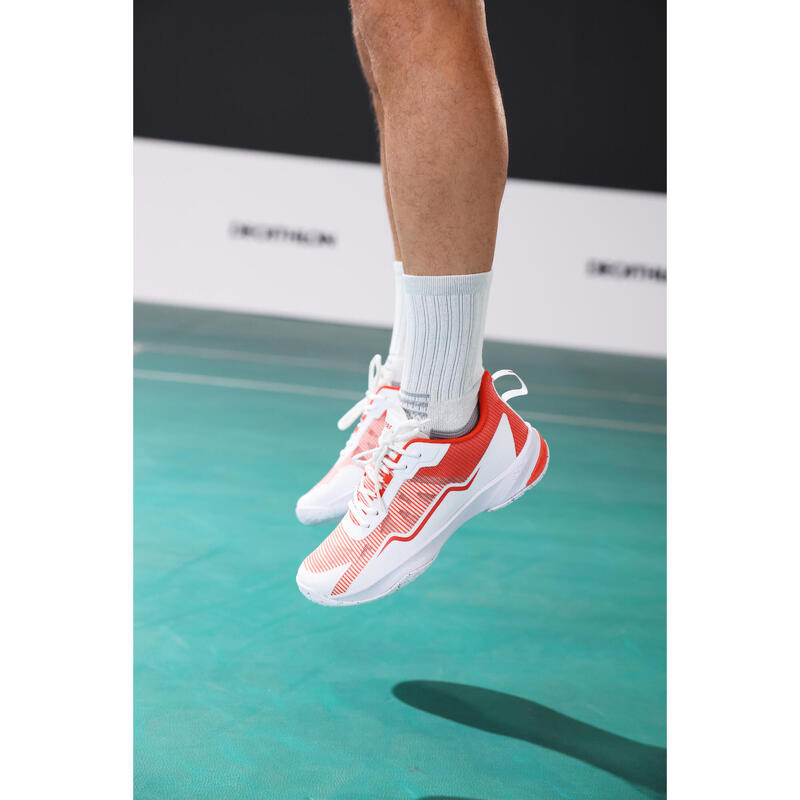 MEN BADMINTON SHOES BS LITE 560 TOMATO WHITE