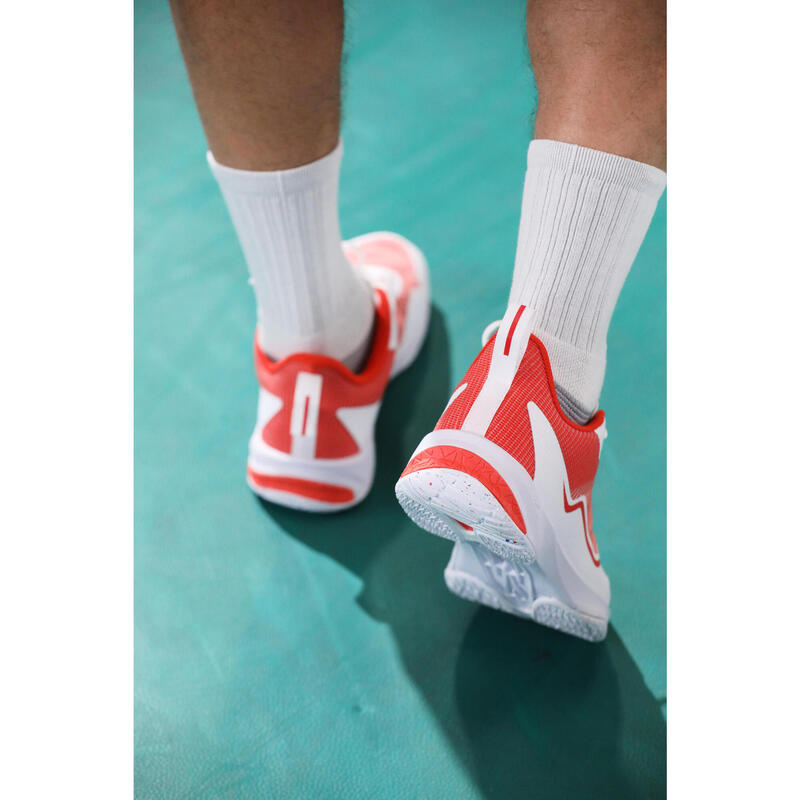 MEN BADMINTON SHOES BS LITE 560 TOMATO WHITE