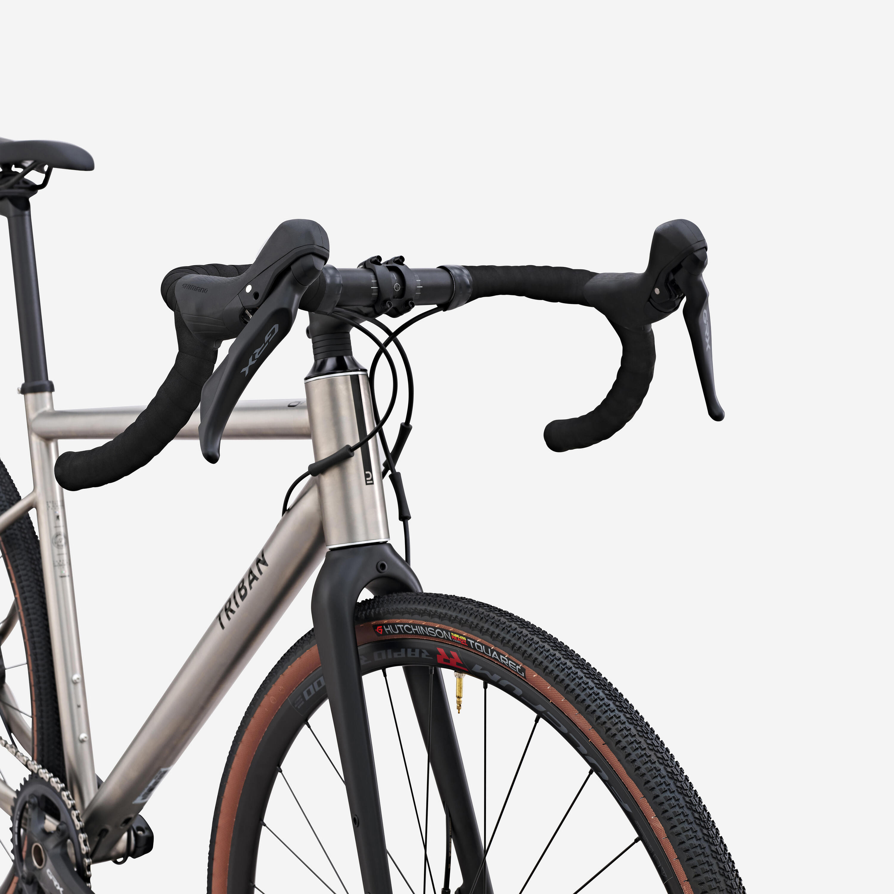 Gravelbike GRVL 900 Shimano GRX Titanrahmen Herren  6/10