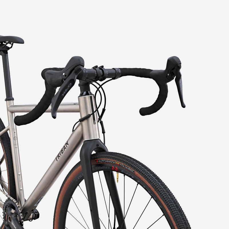 BICICLETĂ GRAVEL TRIBAN GRVL 900 Cadru titan Bărbați