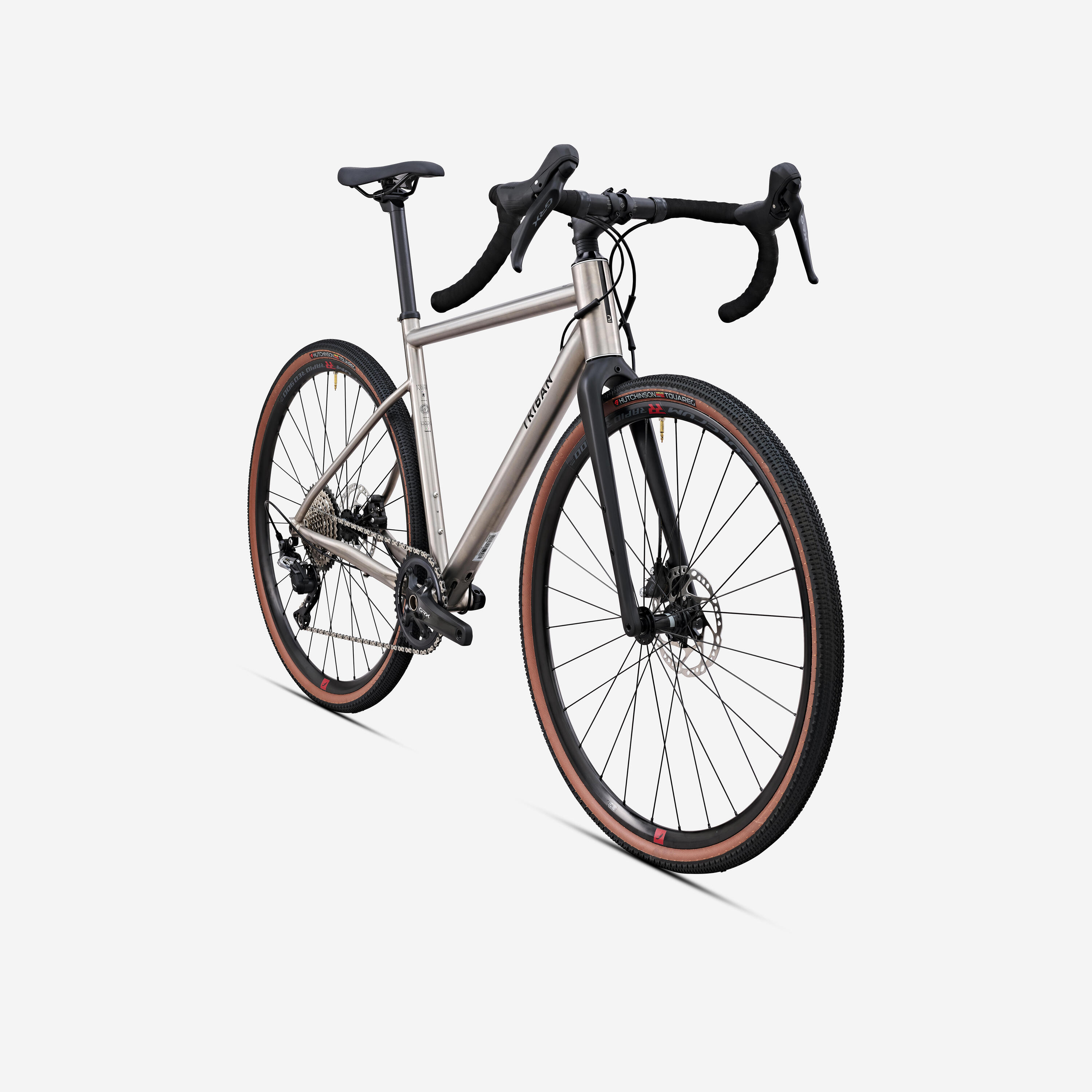 Gravelbike GRVL 900 Shimano GRX Titanrahmen Herren  2/10