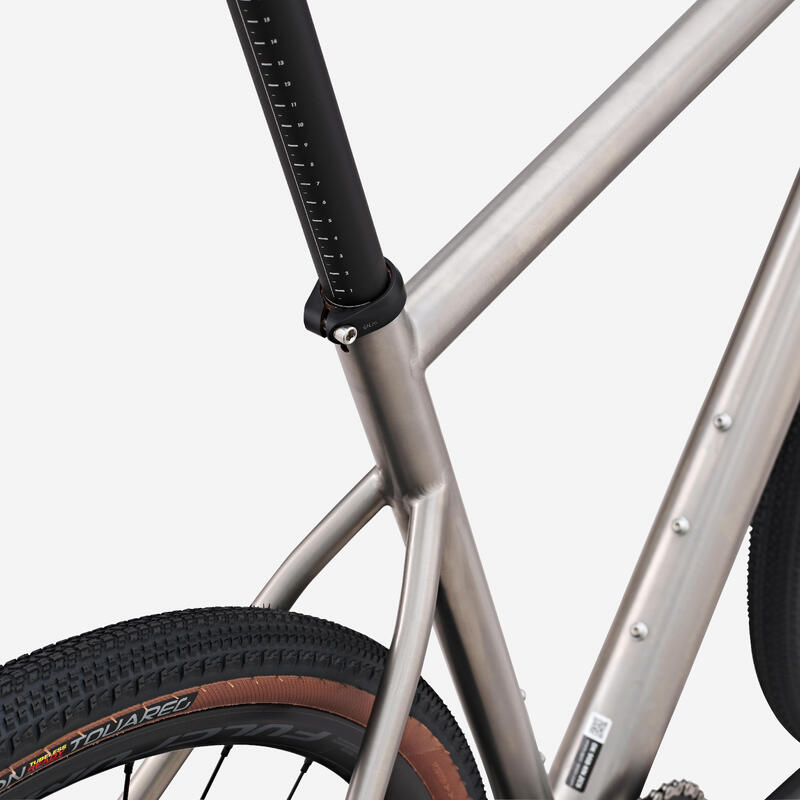 BICICLETĂ GRAVEL TRIBAN GRVL 900 Cadru titan Bărbați