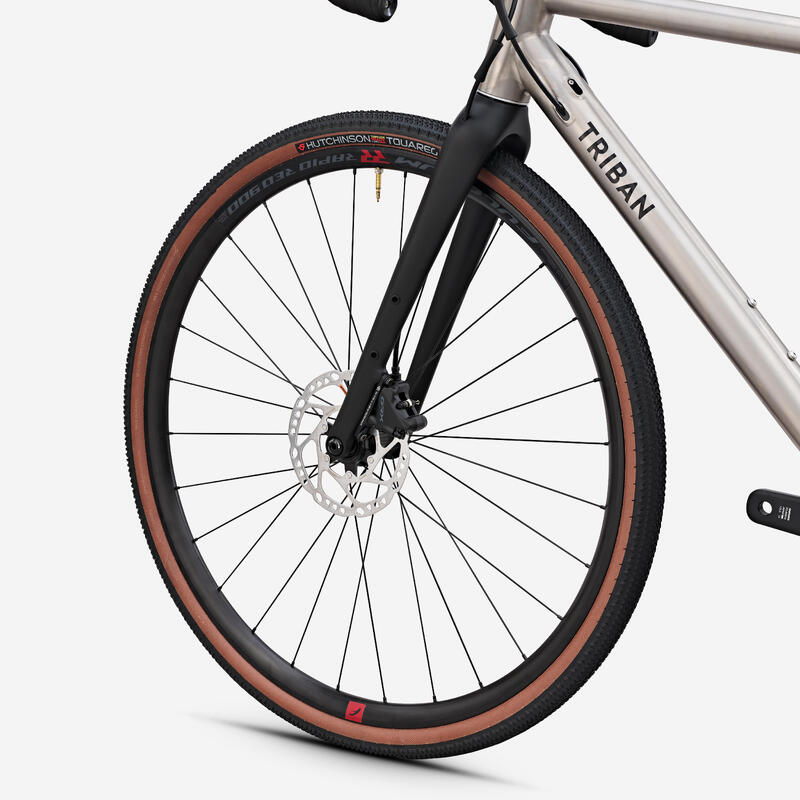 BICICLETĂ GRAVEL TRIBAN GRVL 900 Cadru titan Bărbați