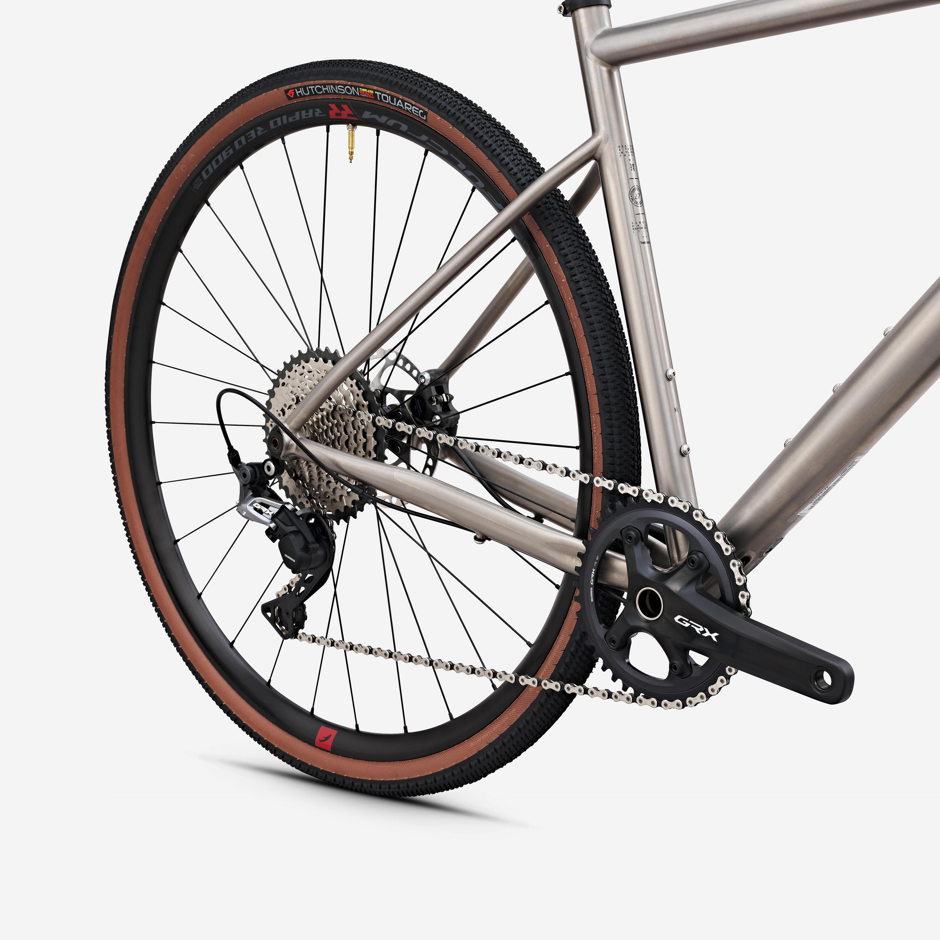 Gravelbike GRVL 900 Shimano GRX Titanrahmen Herren  5/10