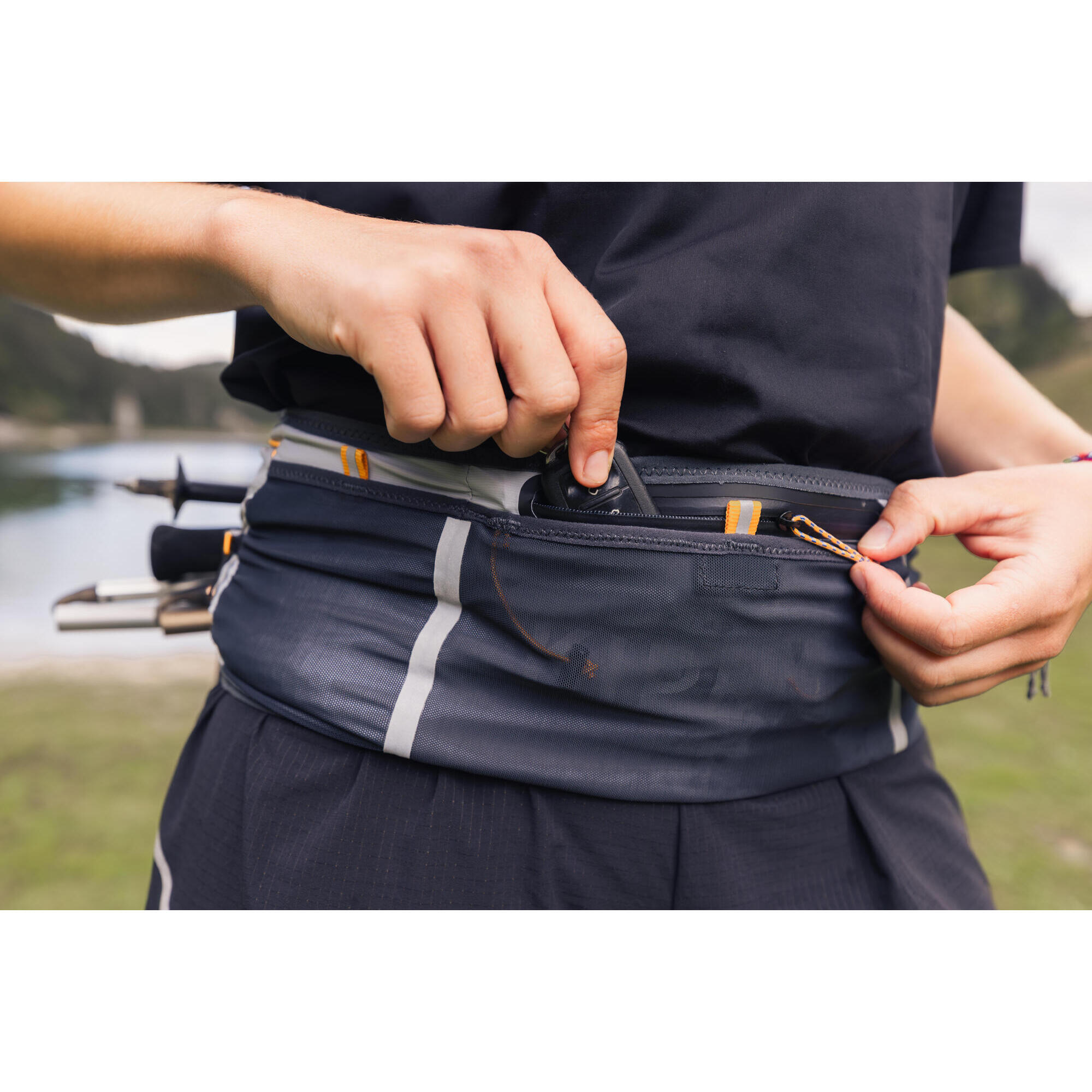 Mixed trail running hydration belt - KIPRUN belt 900