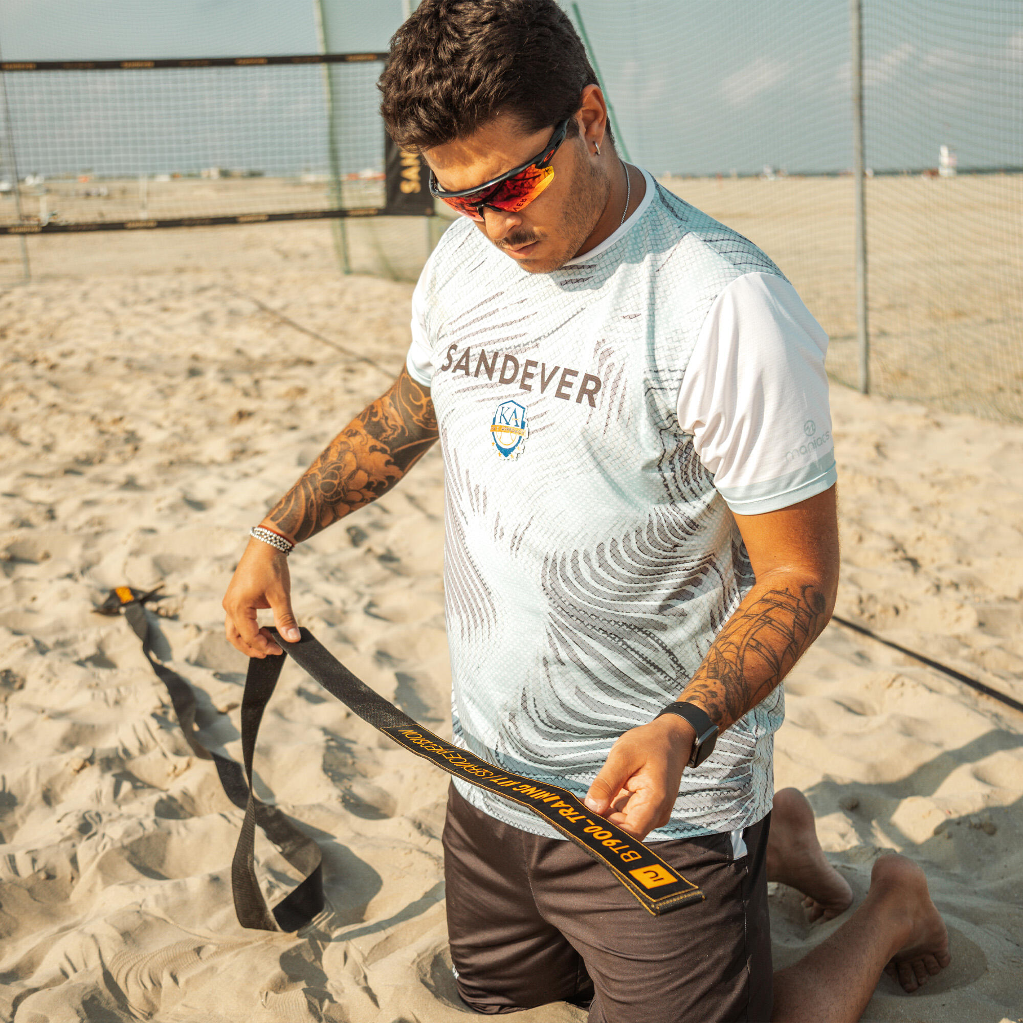 Kit pour l'entrainement du Beach Tennis TRAINING SERVICE PRECISION 15/25