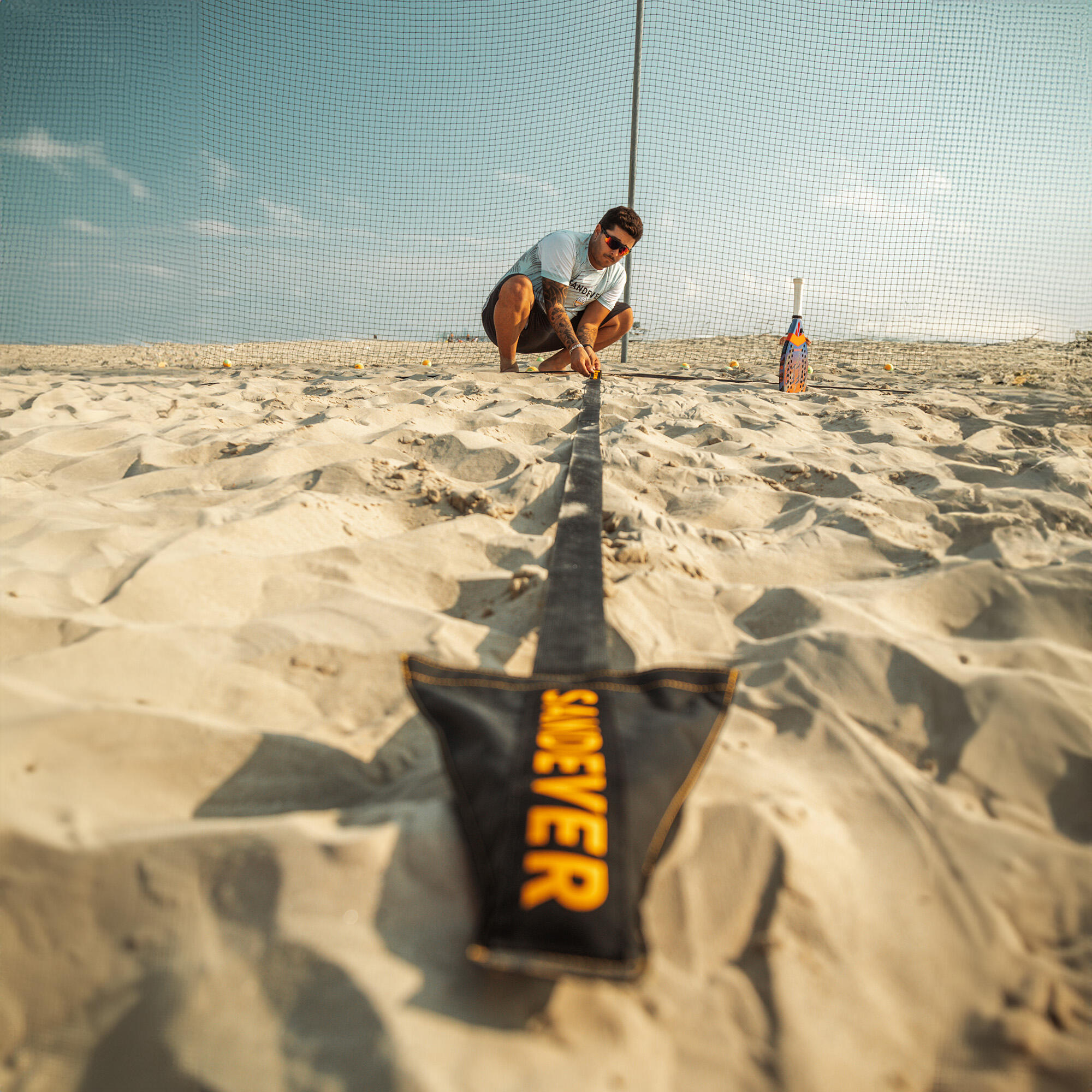 Kit di allenamento per il beach tennis SERVIZIO DI ALLENAMENTO PRECISIONE