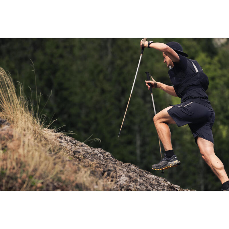 Bâtons trail running pliables aluminium 3 brins - KIPRUN 500