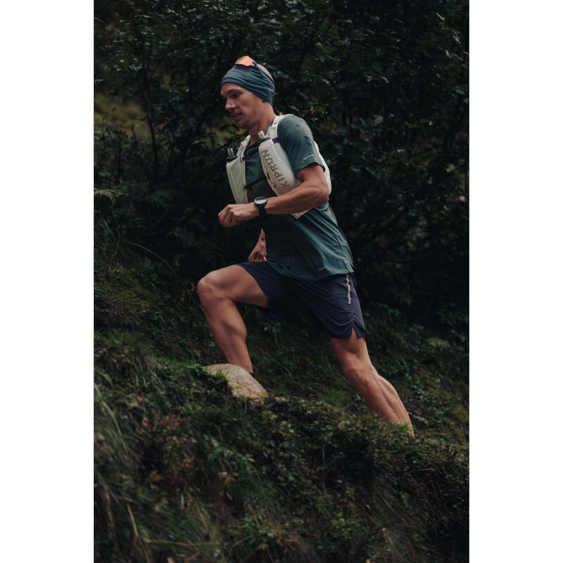 Vestă alergare trail running KIPRUN 5L Alb Adulți