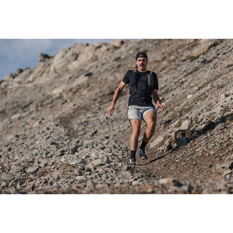 Erkek Koşu/Arazi Koşusu Ayakkabısı - Siyah/Beyaz - Kiprun MT3