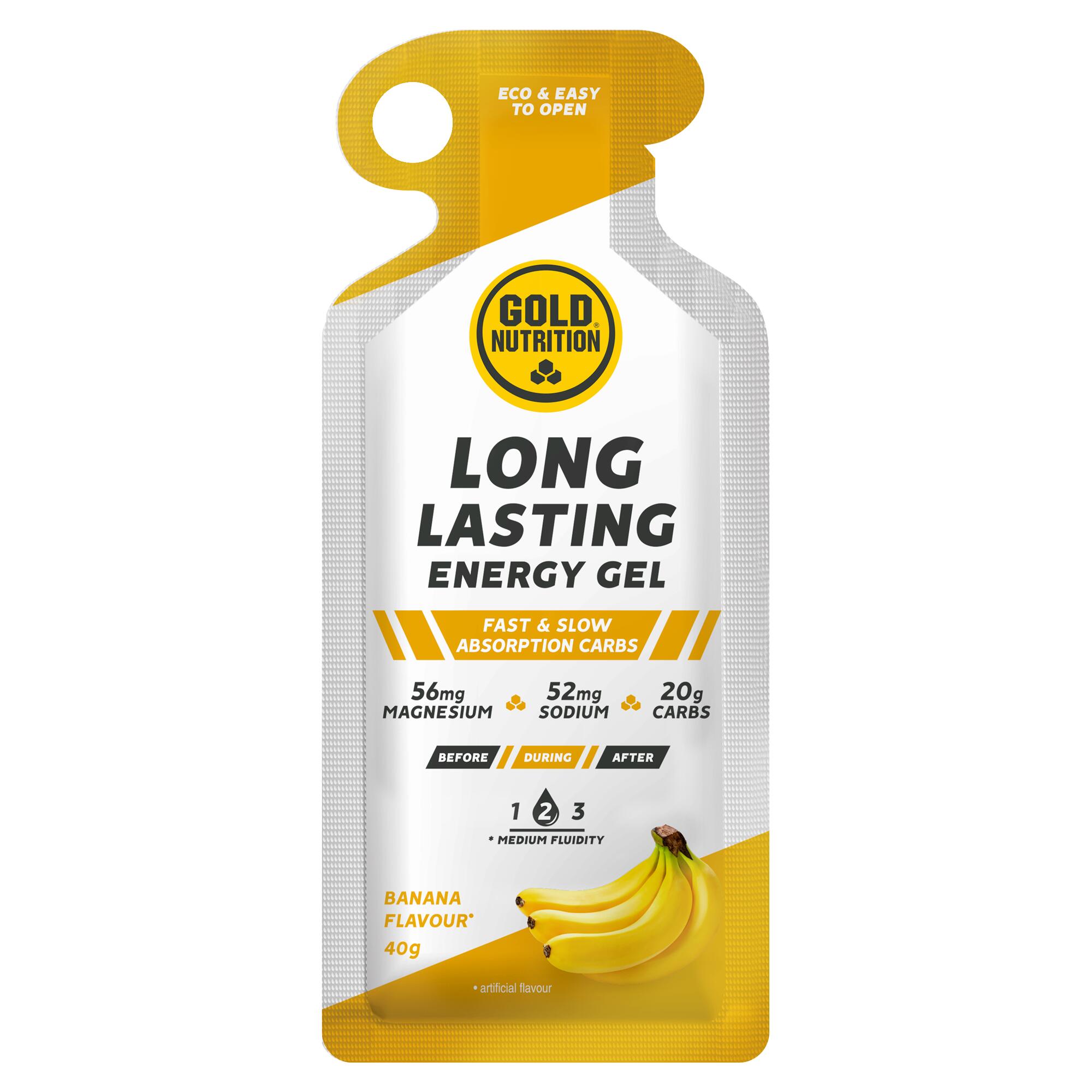 Gold nutrition long lasting gel banana 40gr