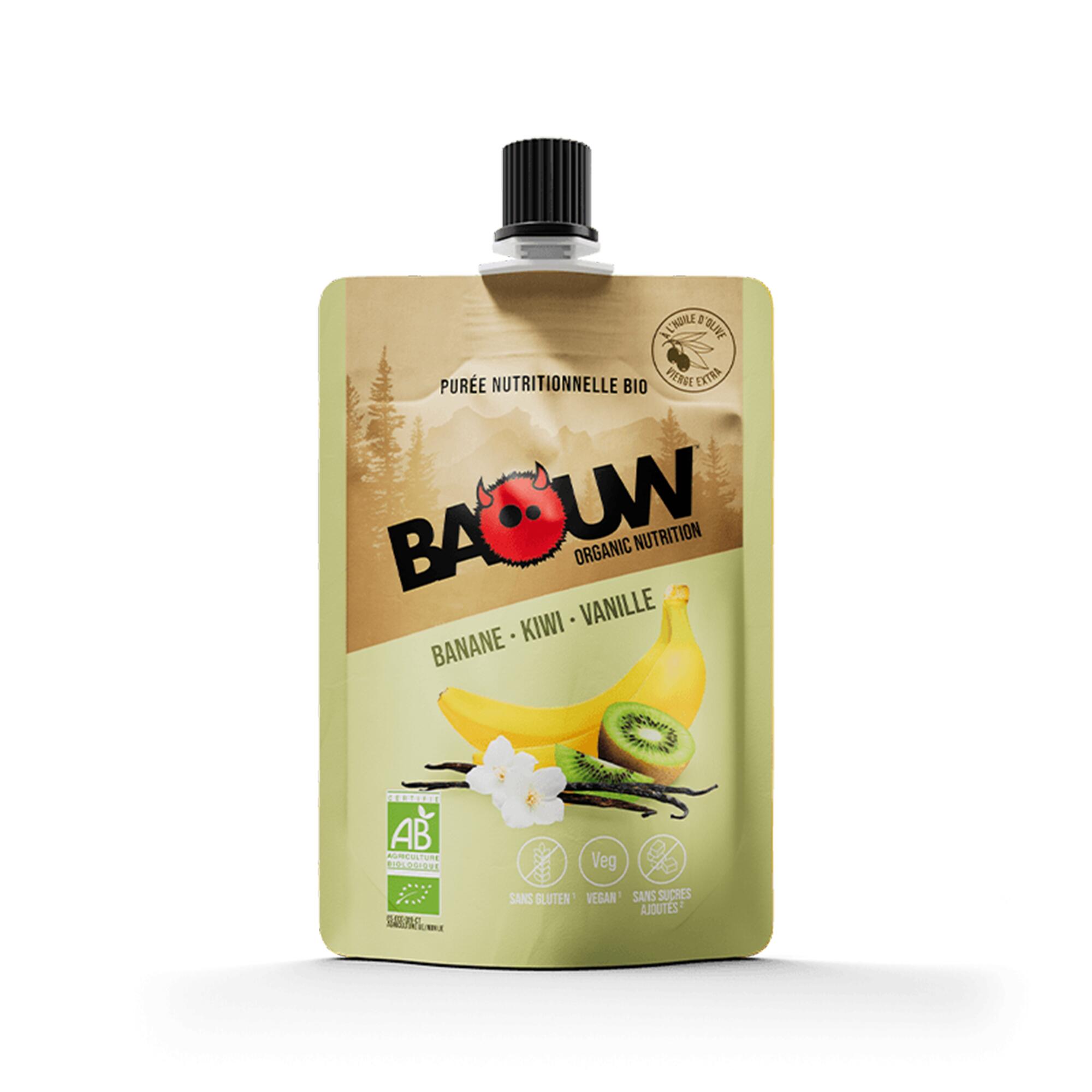 Baouw - Puree Bio X1 Baouw Banane Kiwi Vanille - Compote - Nutrition Et Soin - - Taille Unique - Decathlon