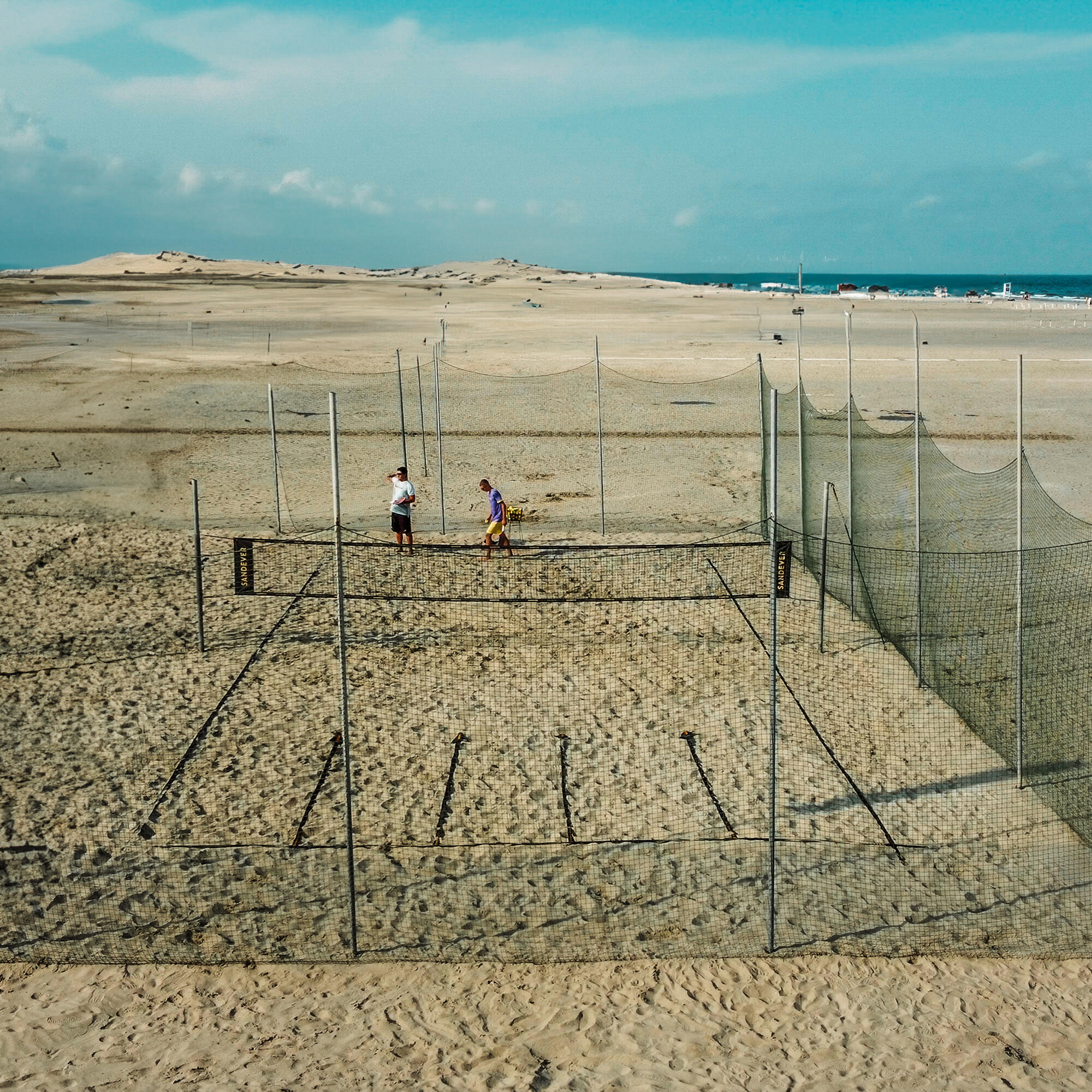 Kit pour l'entrainement du Beach Tennis TRAINING SERVICE PRECISION 10/25