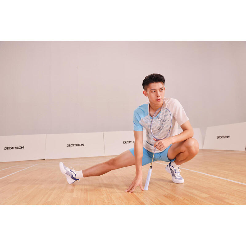 LITE Badminton T-shirt 560 Men Aqua White