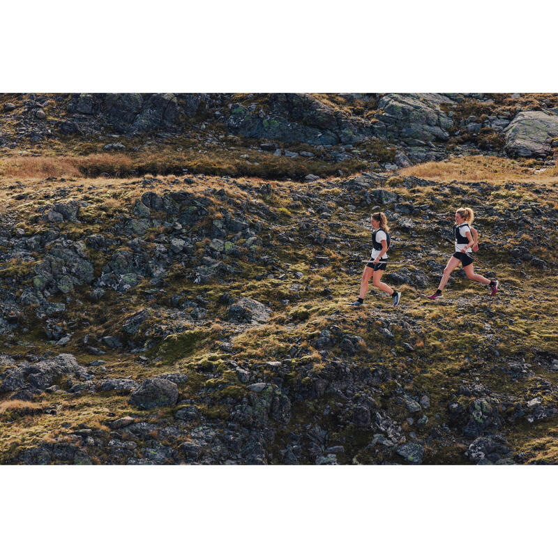 Bâtons trail running pliables aluminium recyclé 3 brins - KIPRUN 500