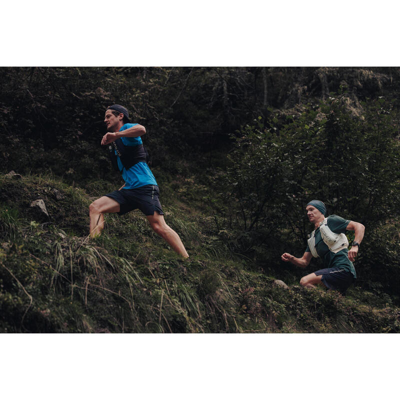 Calções de Trail Running Homem KIPRUN Run 900 Ultra Cinzento-carbono