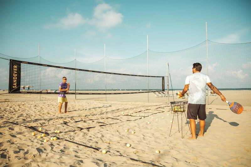 Zestaw do ćwiczenia gry w tenisa plażowego Sandever Training Dropshot