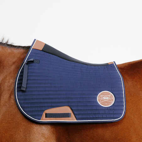 Horse and Pony Riding Saddle Cloth 900 - Navy