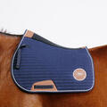 Tapis de selle - 500 JUMP - Prune - cheval et poney - Haras des Ouches