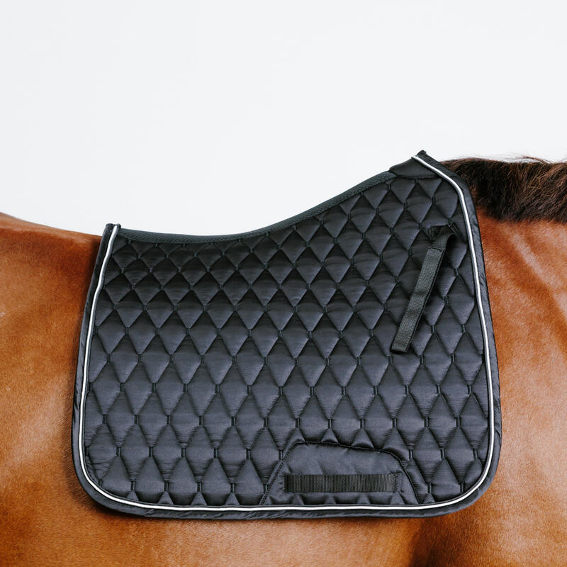 Tapis de dressage équitation Cheval - 900 noir