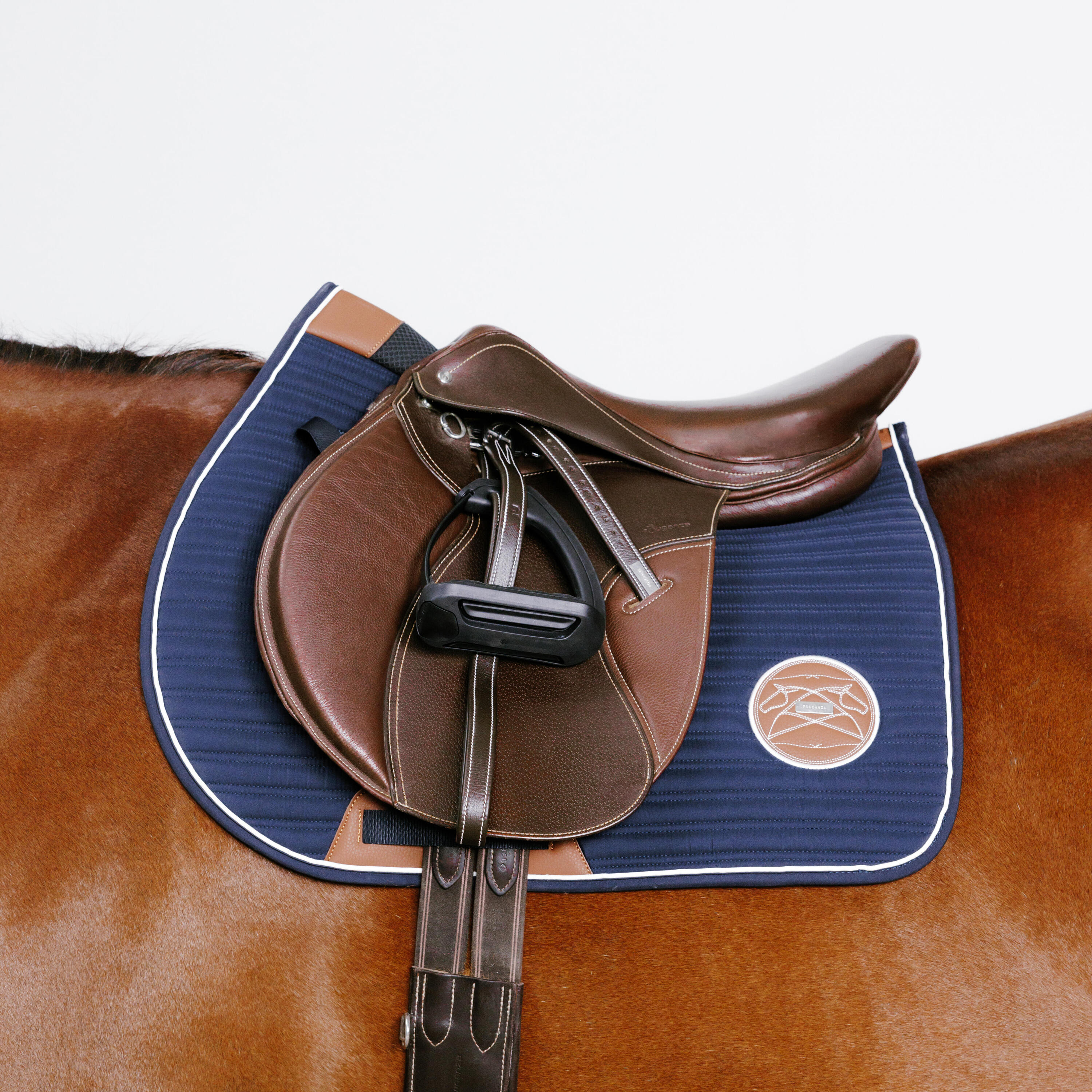 Horse and Pony Riding Saddle Cloth 900 - Navy 6/6