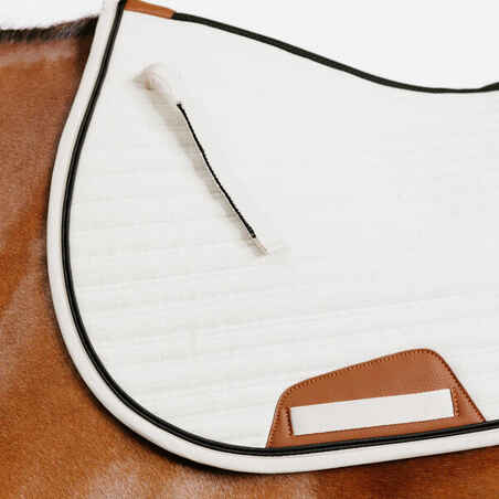 Horse Riding Saddle Cloth for Horse and Pony 900 Pimp - Beige