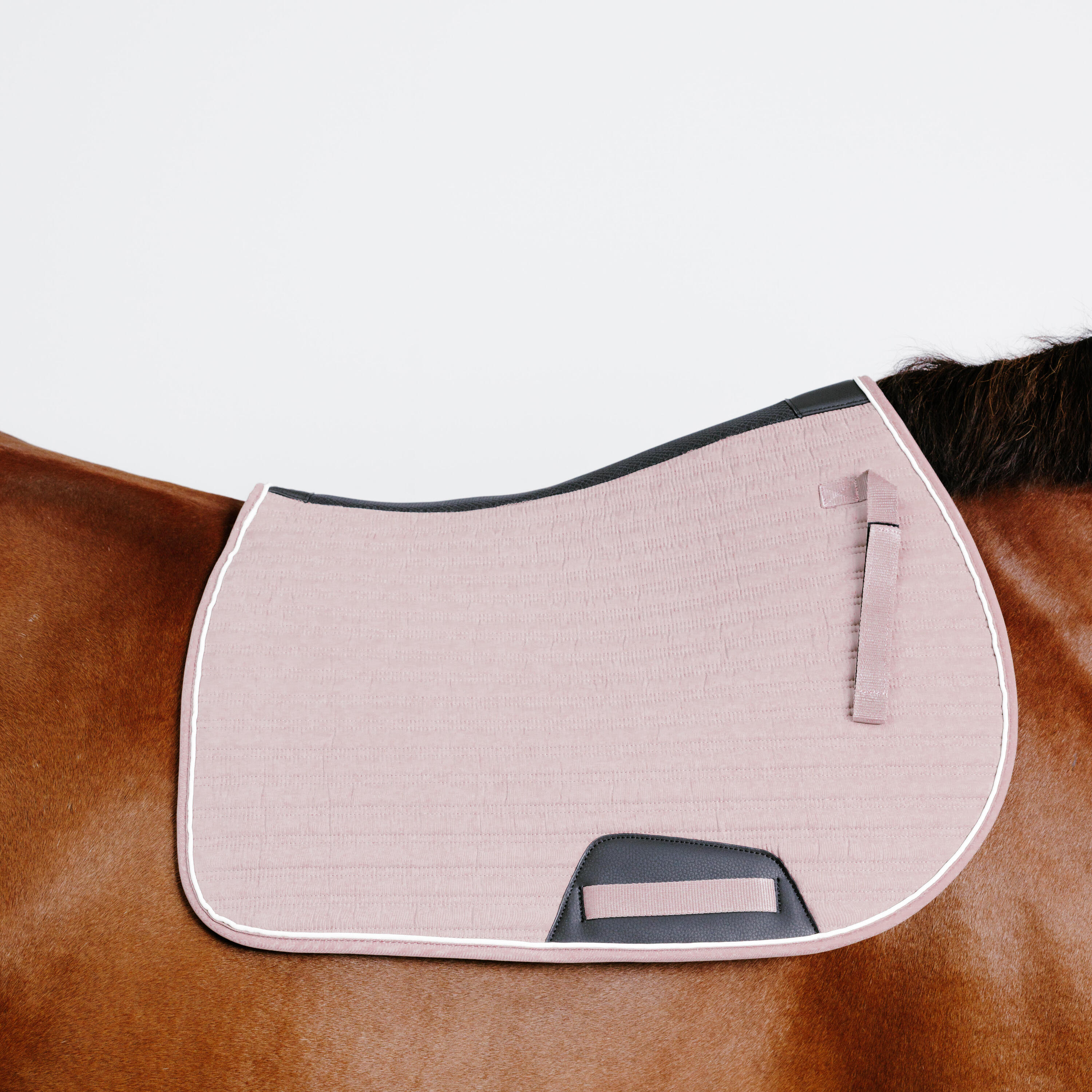 Mantilla Silla Equitación Caballo/Poni 900 Rosa Antiguo 2/6