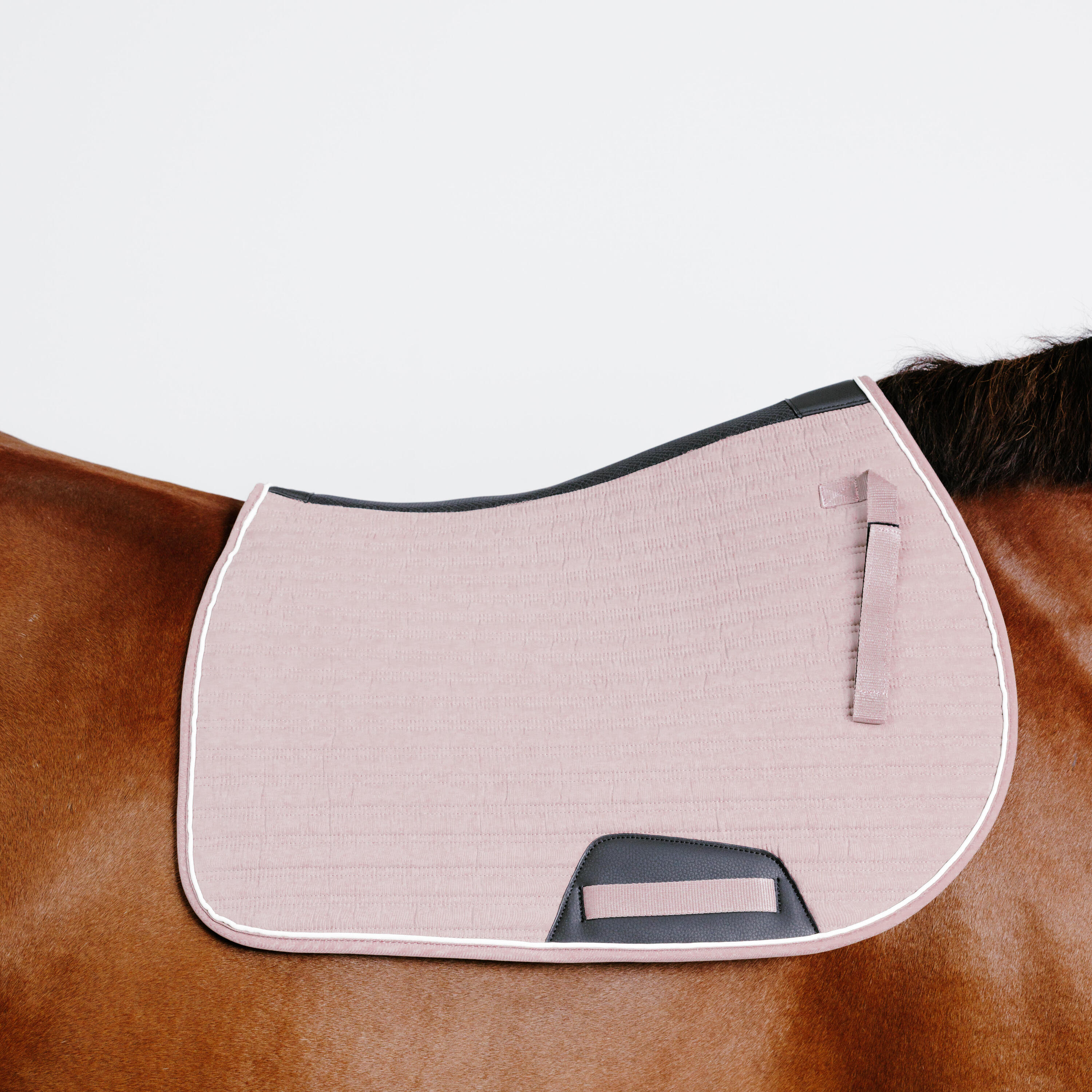 Horse and Pony Riding Saddle Cloth 900 - Dusty Pink 2/6