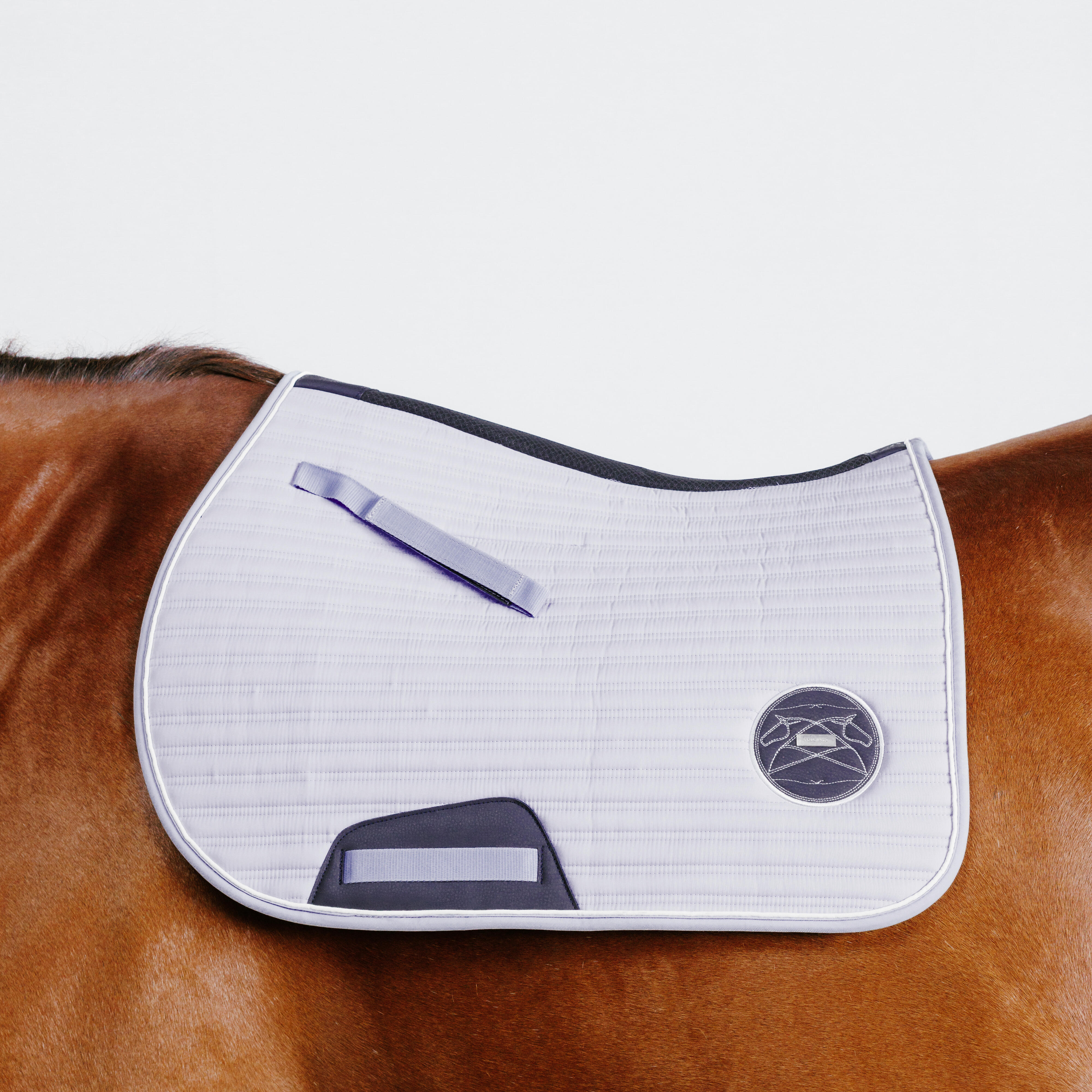 Horse and pony saddle pad - 900 lilac