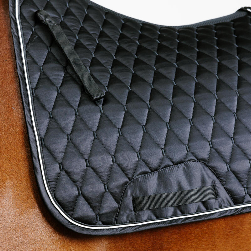 Sottosella equitazione cavallo 900 DRESSAGE nero