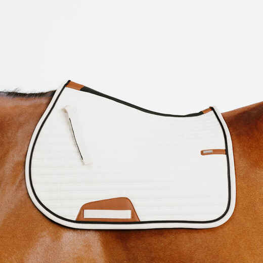 
      Horse Riding Saddle Cloth for Horse and Pony 900 Pimp - Beige
  