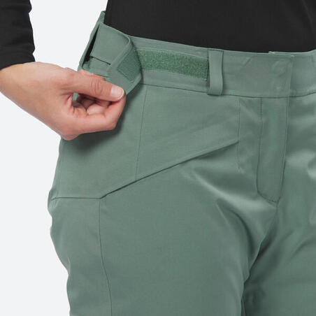 Zelene ženske pantalone za skijanje 580