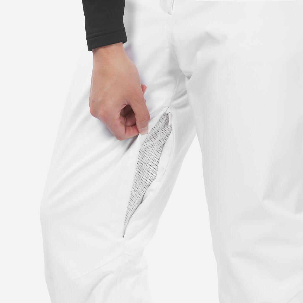 Tople i dišljive pantalone za skijanje 500 - ženske