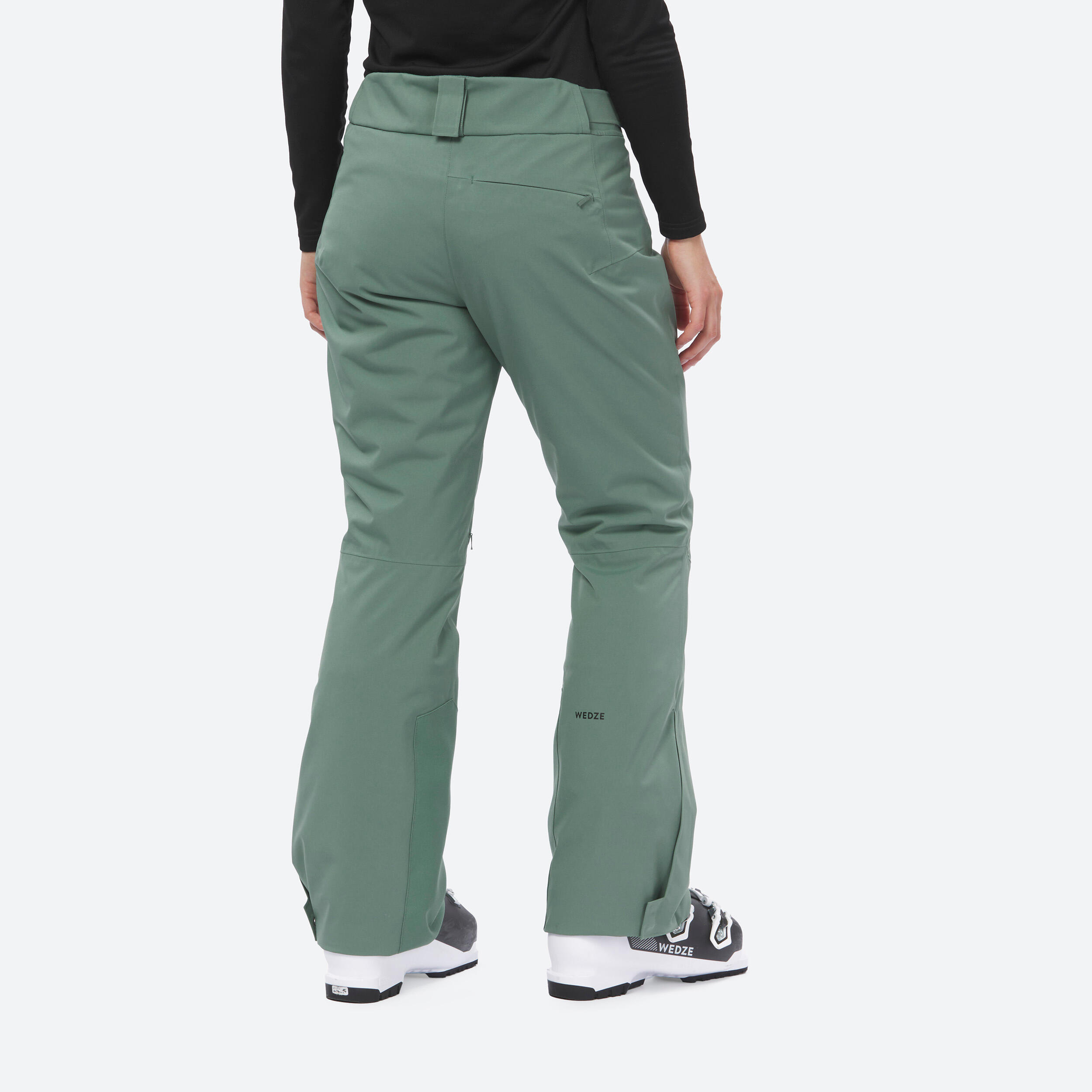 Women's  Warm Ski Trousers 580 - Green 5/11