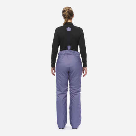 WOMEN’S WARM SKI TROUSERS - 180 - PURPLE