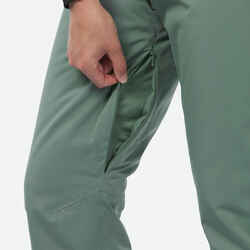 Women's  Warm Ski Trousers 580 - Green