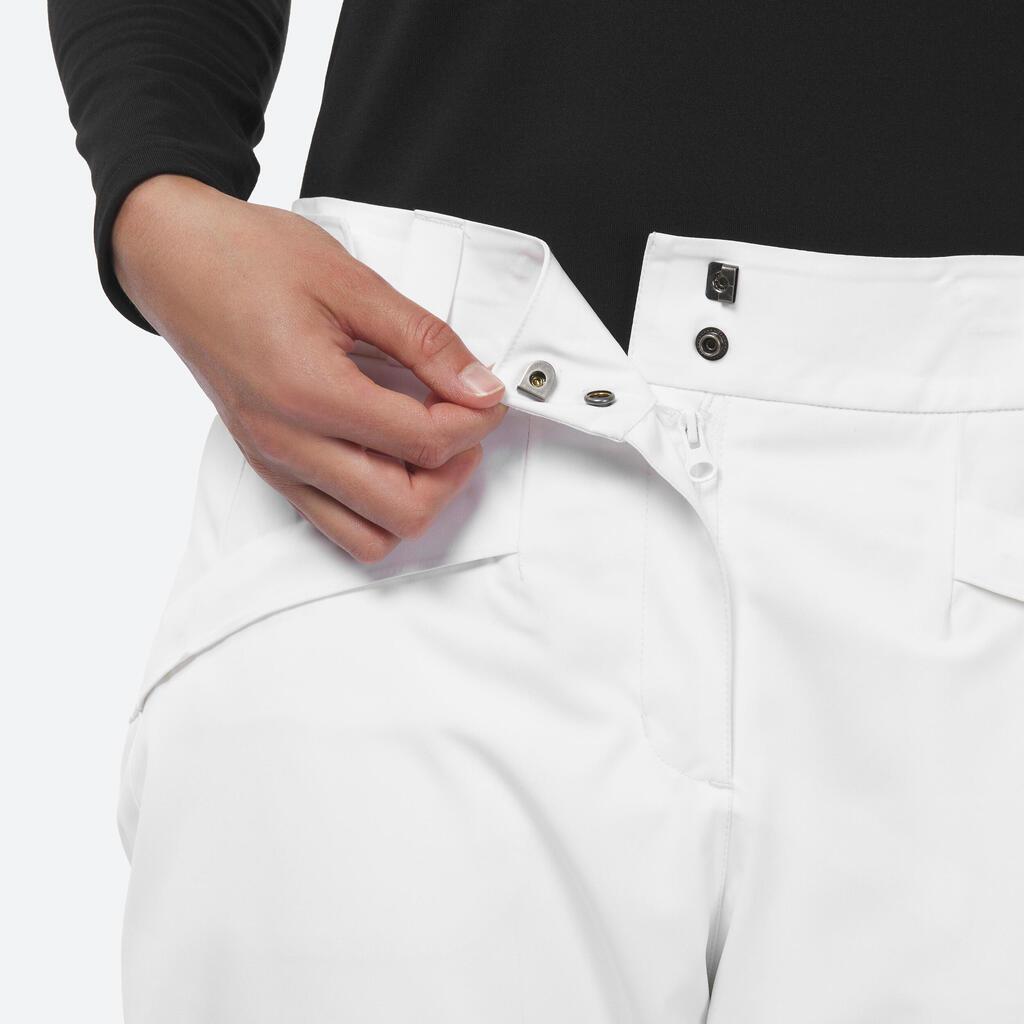Tople i dišljive pantalone za skijanje 500 - ženske