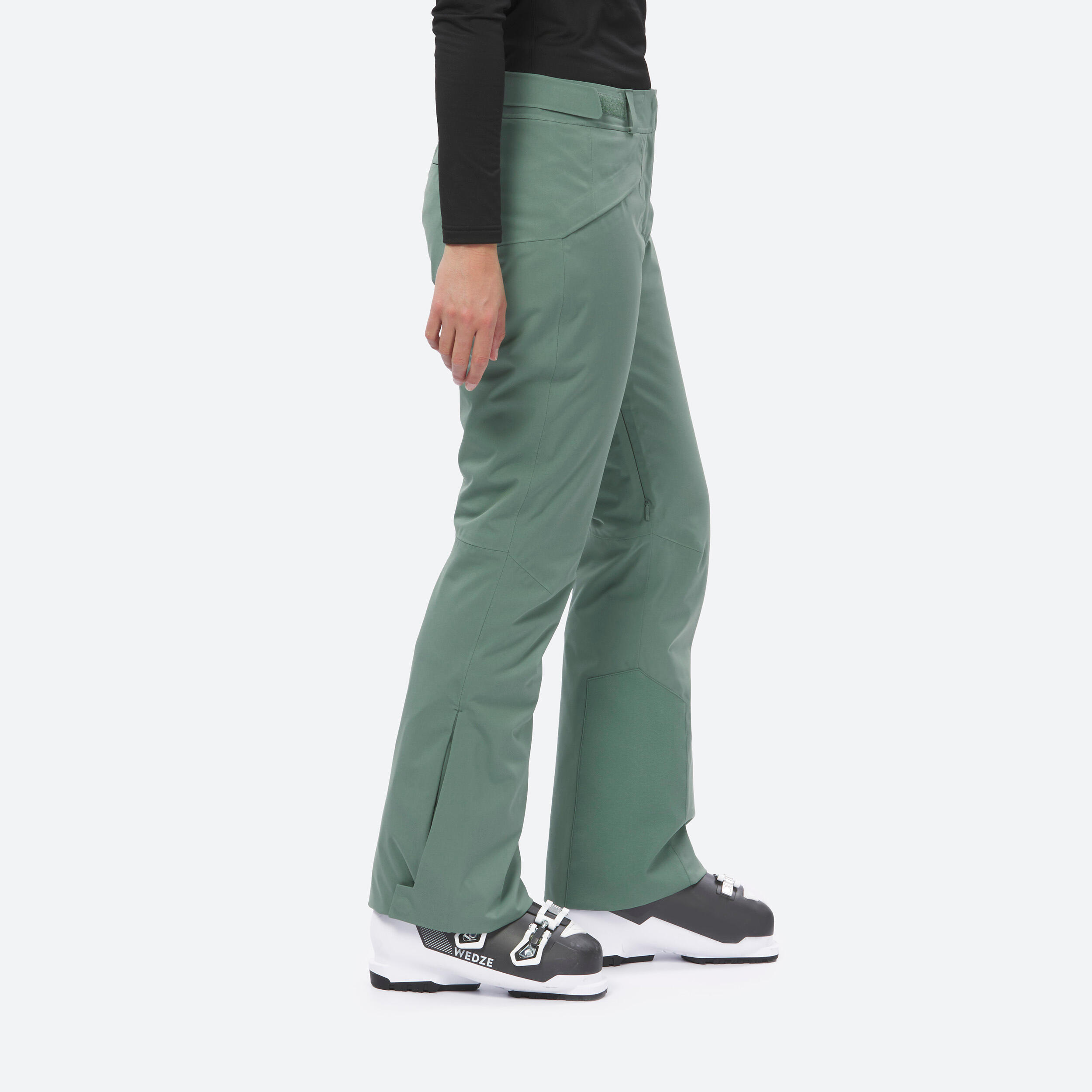 Women's  Warm Ski Trousers 580 - Green 4/11