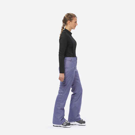 WOMEN’S WARM SKI TROUSERS - 180 - PURPLE