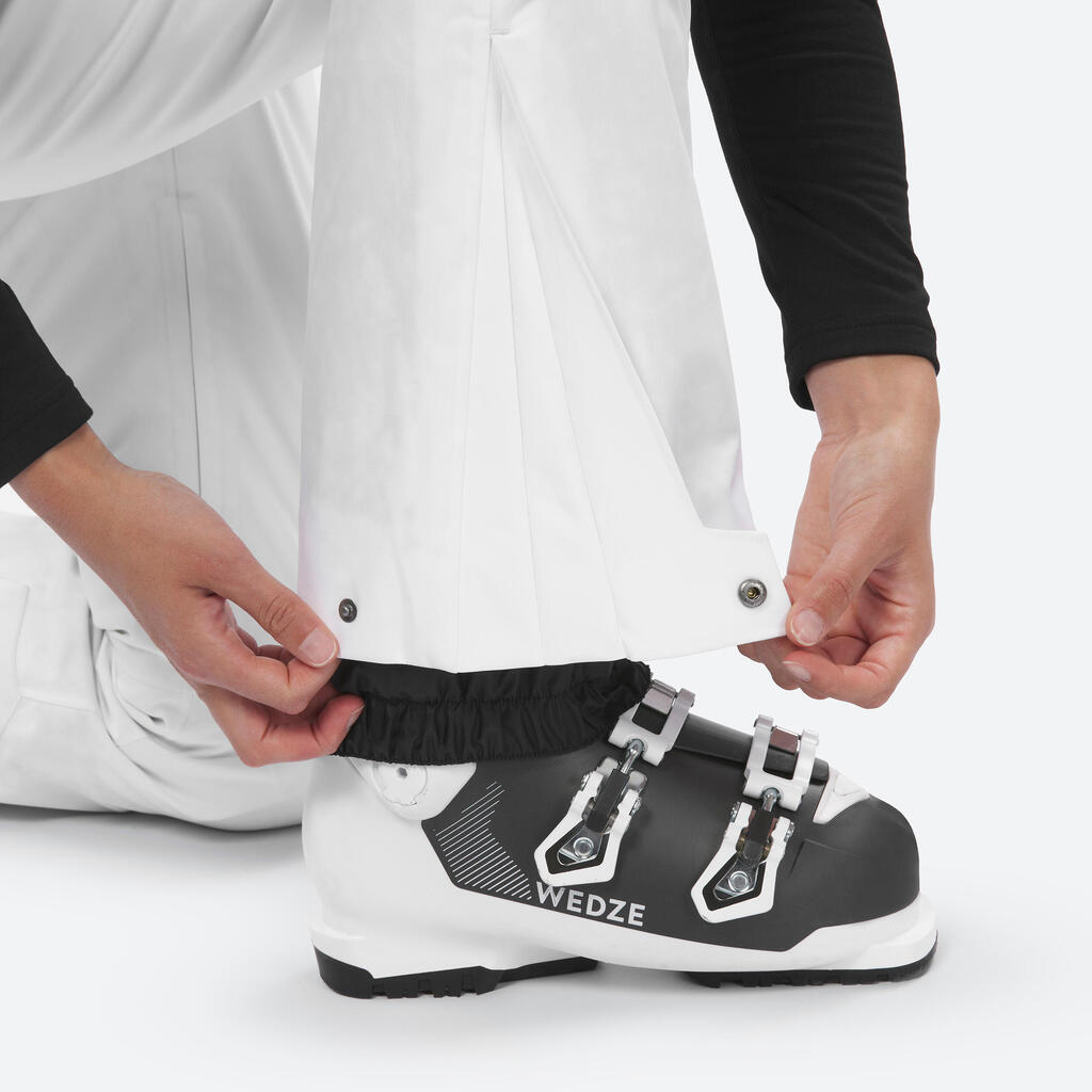 Tople i dišljive pantalone za skijanje 500 - ženske