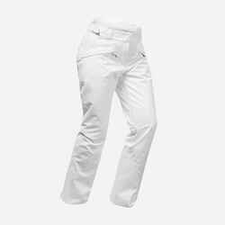 Women's Warm Ski Trousers 580 - White