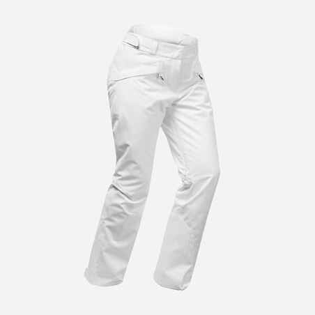 Women's Warm Ski Trousers 580 - White