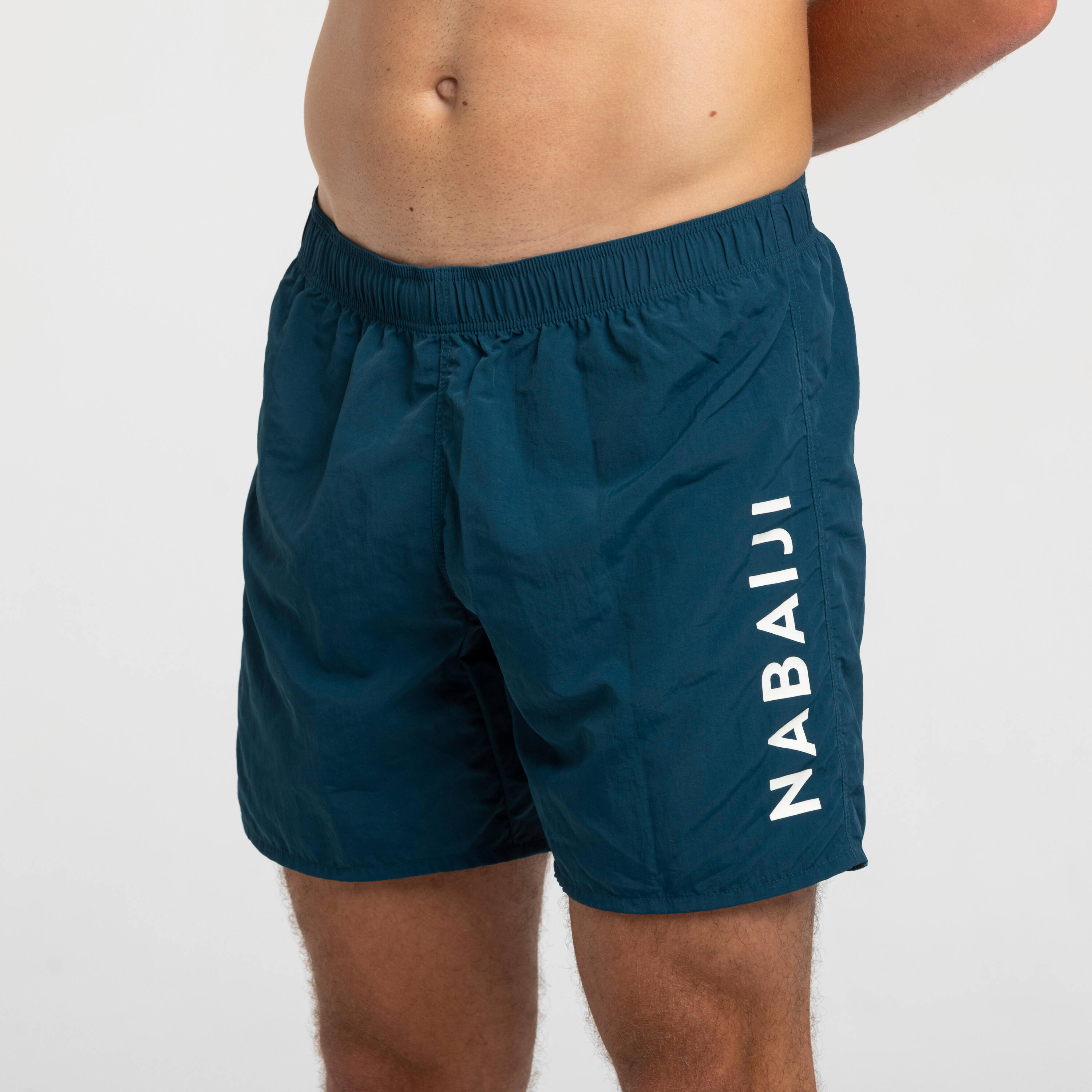 Men's Swim Shorts 100 Quick-Dry & Stretchable Turquoise -  3