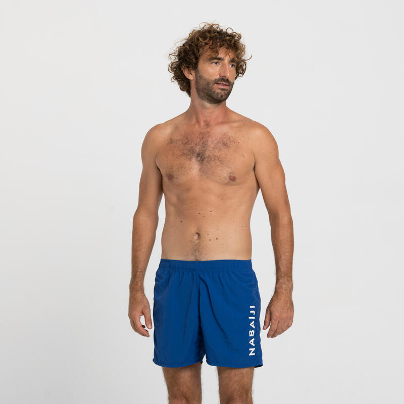 SHORT DE BAIN 100 HOMME BLEU