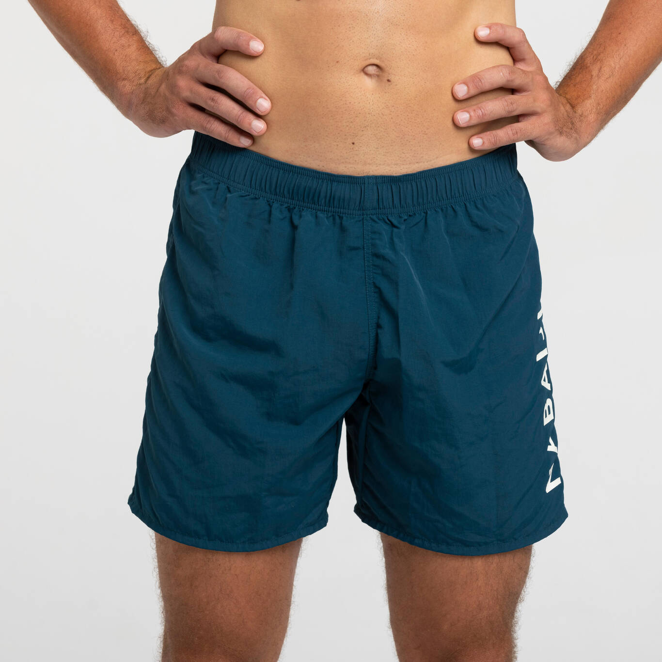 MEN'S SWIM SHORTS 100 TURQUOISE - Decathlon