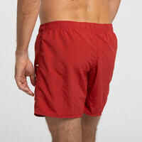 MEN'S SWIM SHORTS 100 - RED